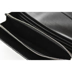 Loewe Wallet Long Anagram Calfskin Black — view 9