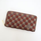 Louis Vuitton Zippy Wallet Damier Payette Sequin Ebene