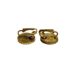 Chanel Vintage Coco Mark Motif Logo Earrings Accessories Small Items Gold 08877 — view 5