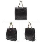 Chanel Chain Tote Gold No 5 Caviar Leather CC Logo — view 2