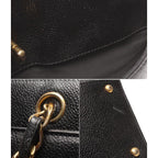 Chanel Chain Tote Gold No 5 Caviar Leather CC Logo — view 9