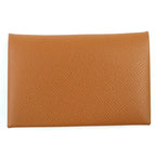Hermes Calvi Vaux Epson Gold Silver Hardware Business Card Holder Case