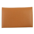 Hermes Calvi Vaux Epson Gold Silver Hardware Business Card Holder Case — view 2