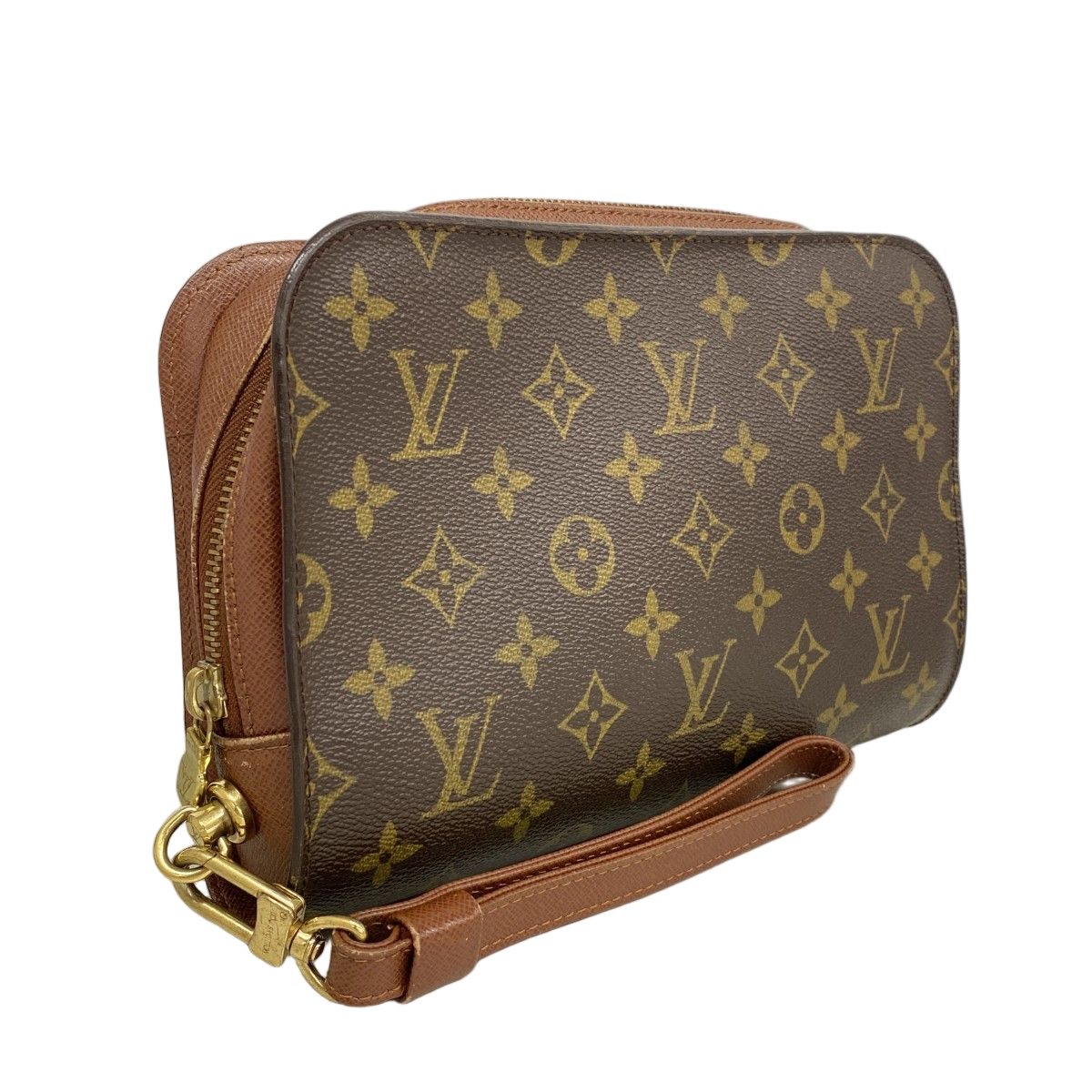 Louis Vuitton Clutch Monogram Orsay Brown — view 2