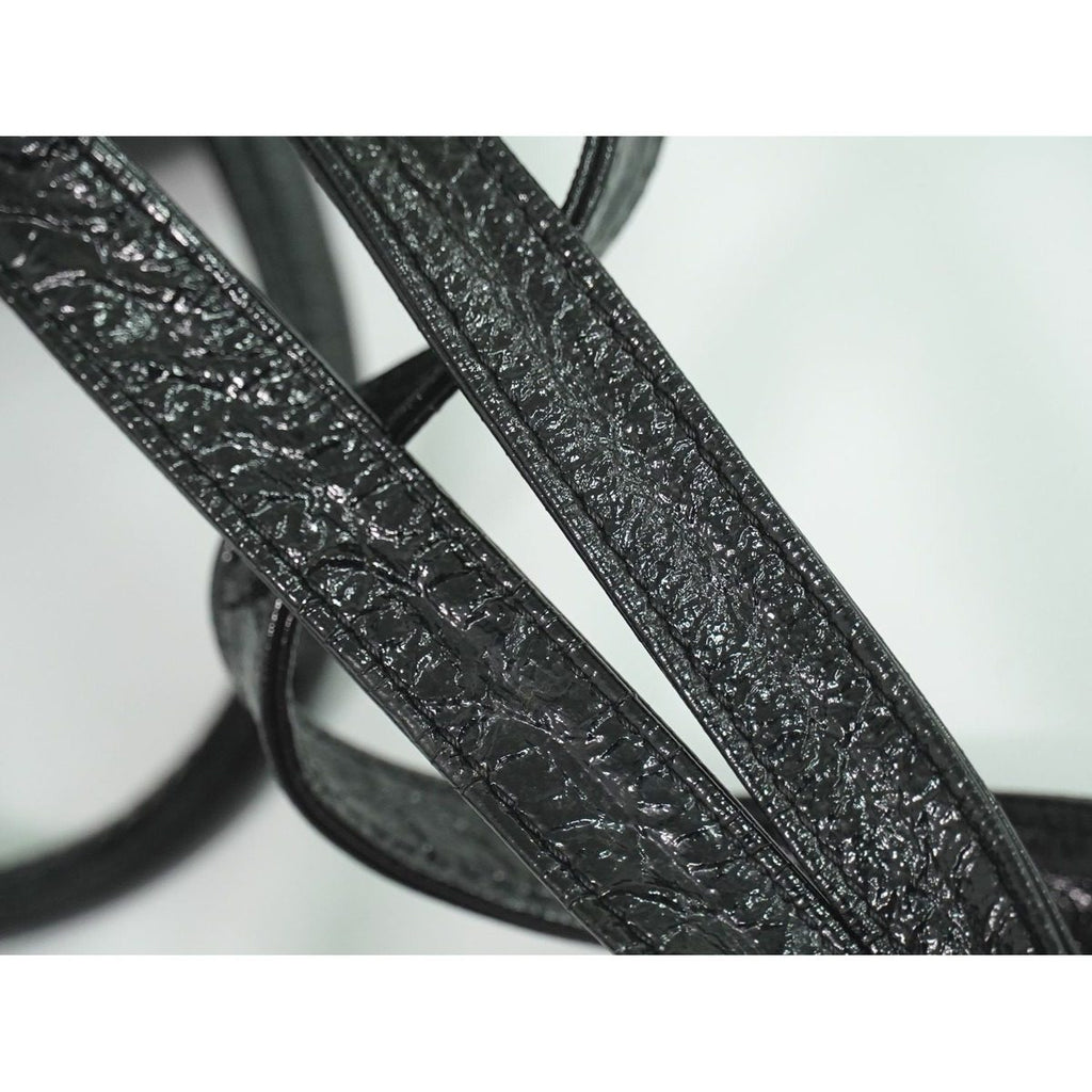 Fendi Patent Leather Backpack Black — view 5