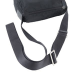 Prada Tessuto Nylon Triangle Logo Shoulder Bag Crossbody Messenger Black — view 2