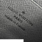 Louis Vuitton Pochette Discovery PM Antarctica Taigarama Pouch Monogram Clutch — view 5