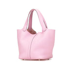 Hermes Picotin Lock MM Mauve Sylvestre Taurillon Clemence — view 2