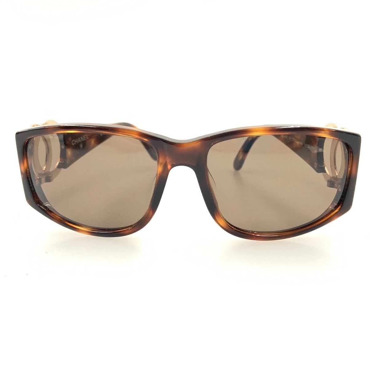 Chanel Coco Mark Sunglasses Smoke Brown 02461 91235 — view 2