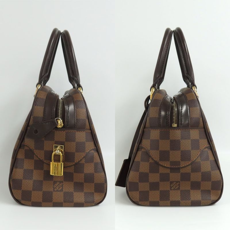 Louis Vuitton Duomo Damier Ebene Tote Bag Handbag Dome Shape — view 4