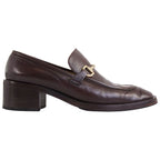 Gucci Vintage Loafers Moccasins Heel Horsebit Gold — view 7