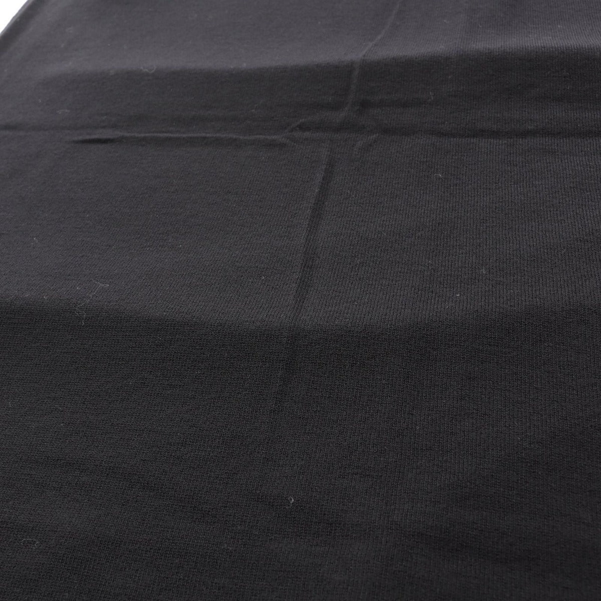Chanel Muffler Black Wool a Scarf — view 3