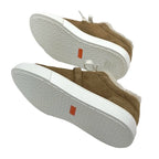 Hermes Day Sneakers Shoes Suede Mouton Brown Silver Kelly Hardware Shearling — view 5