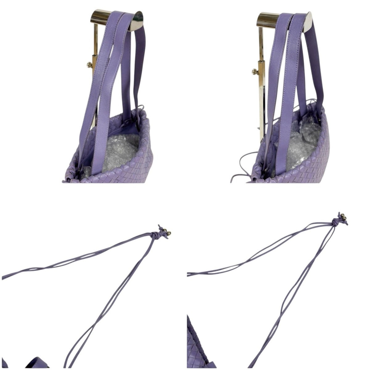 Bottega Veneta Intrecciato Mini the Valve Drawst Sling Bag Drawstring Crossbody — view 9