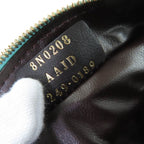 Fendi Bucket Pouch Small FF Motif Fenbos Nappa Leather Blue — view 9