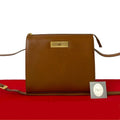 Christian Dior CD Logo Plate Hardware Leather Shoulder Bag