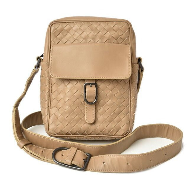 Bottega Veneta Shoulder Bag Leather Camel V4651 9600
