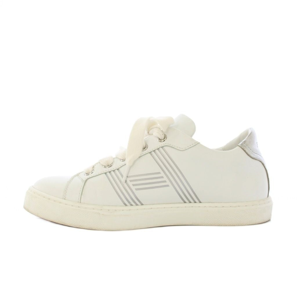 Hermes Avantage Sneakers Leather 35.5 White