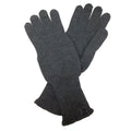 Bottega Veneta Knit Gloves Wool Gray Size M Aq5466