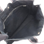 Hermes Tote Fourre Tout MM Black Canvas — view 3