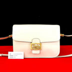 Celine Vintage Carriage Leather Shoulder Bag