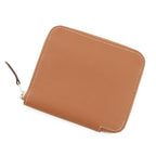 Hermes Coin Case Azap Compact Silk in Gold Silver Color Wallet