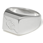 Gucci Ring Diagonal Silver — view 5