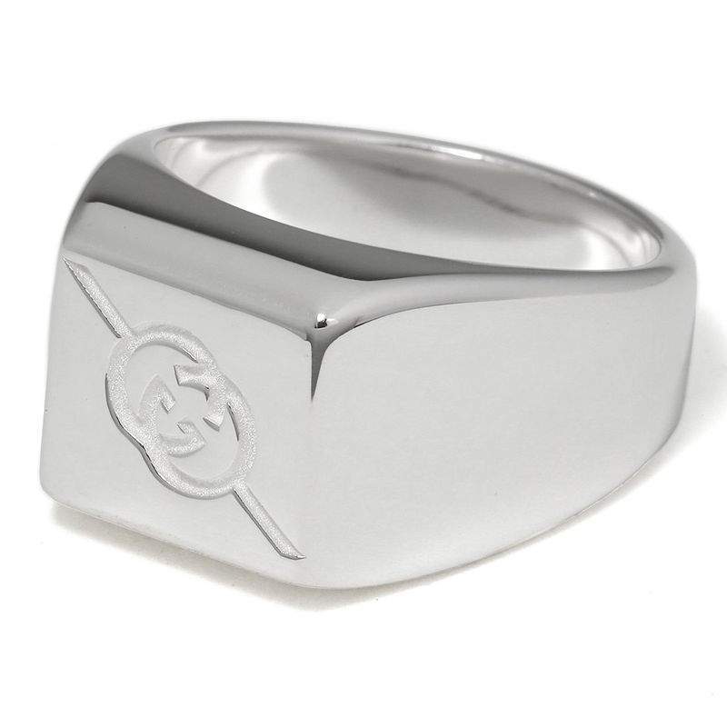 Gucci Ring Diagonal Silver — view 5