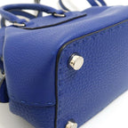 Fendi Selleria 8 Bn258 Mini Adele 2-Way Bag Leather Blue — view 6