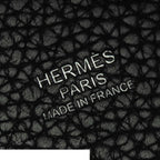 Hermes Picotin Lock PM Black Silver Taurillon Handbag — view 6