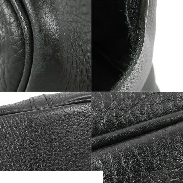 Hermes Picotin Lock PM Black Silver Taurillon Handbag — view 8