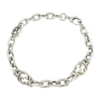 Gucci Interlocking Bracelet Silver