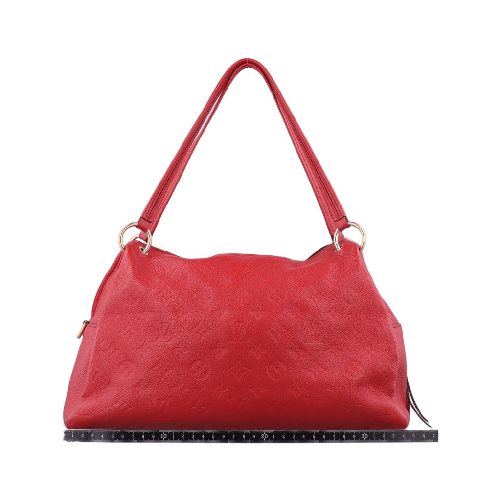 Louis Vuitton PM Red Monogram Empreinte Handbag — view 2