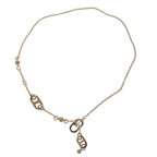 Hermes Surmer PM Necklace Metal Buffalo Horn Gold Hardware — view 2