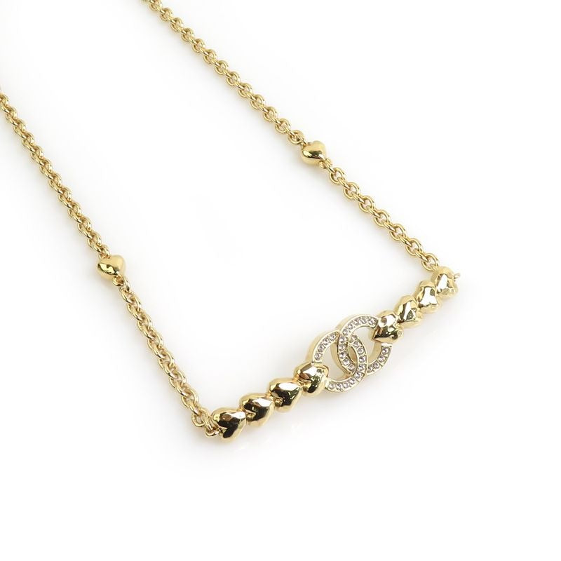 Chanel Pendant Gold Necklace — view 2