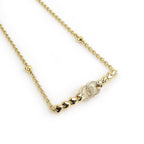 Chanel Pendant Gold Necklace — view 2