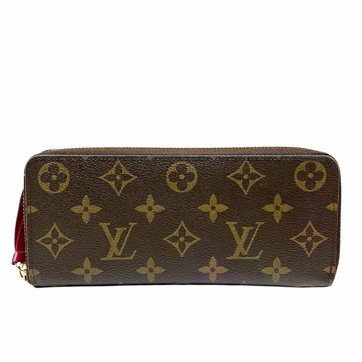 Louis Vuitton Portefeuille Clemence Monogram Wallet Canvas