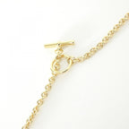 Hermes Mors a Jouets Medaille PM Necklace Jaune — view 4
