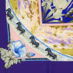 Hermes Carre 140 Tropiques Cashmere Silk Multicolor Scarf 0823 — view 4