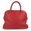 Hermes Bolide 35 Taurillon Cles Mans Rouge Red