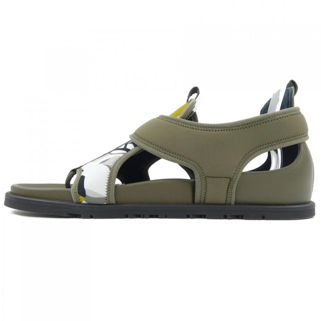Hermes Sandals Khaki — view 2