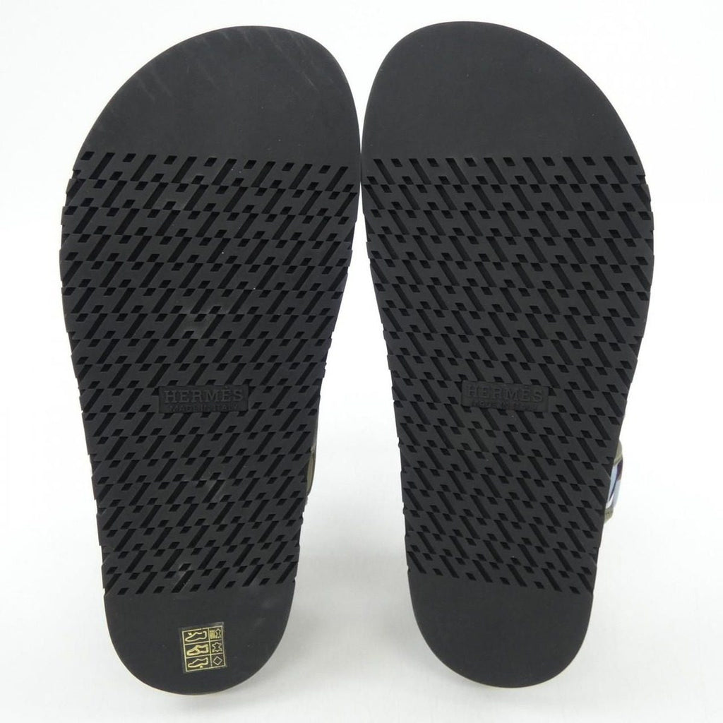 Hermes Sandals Khaki — view 4