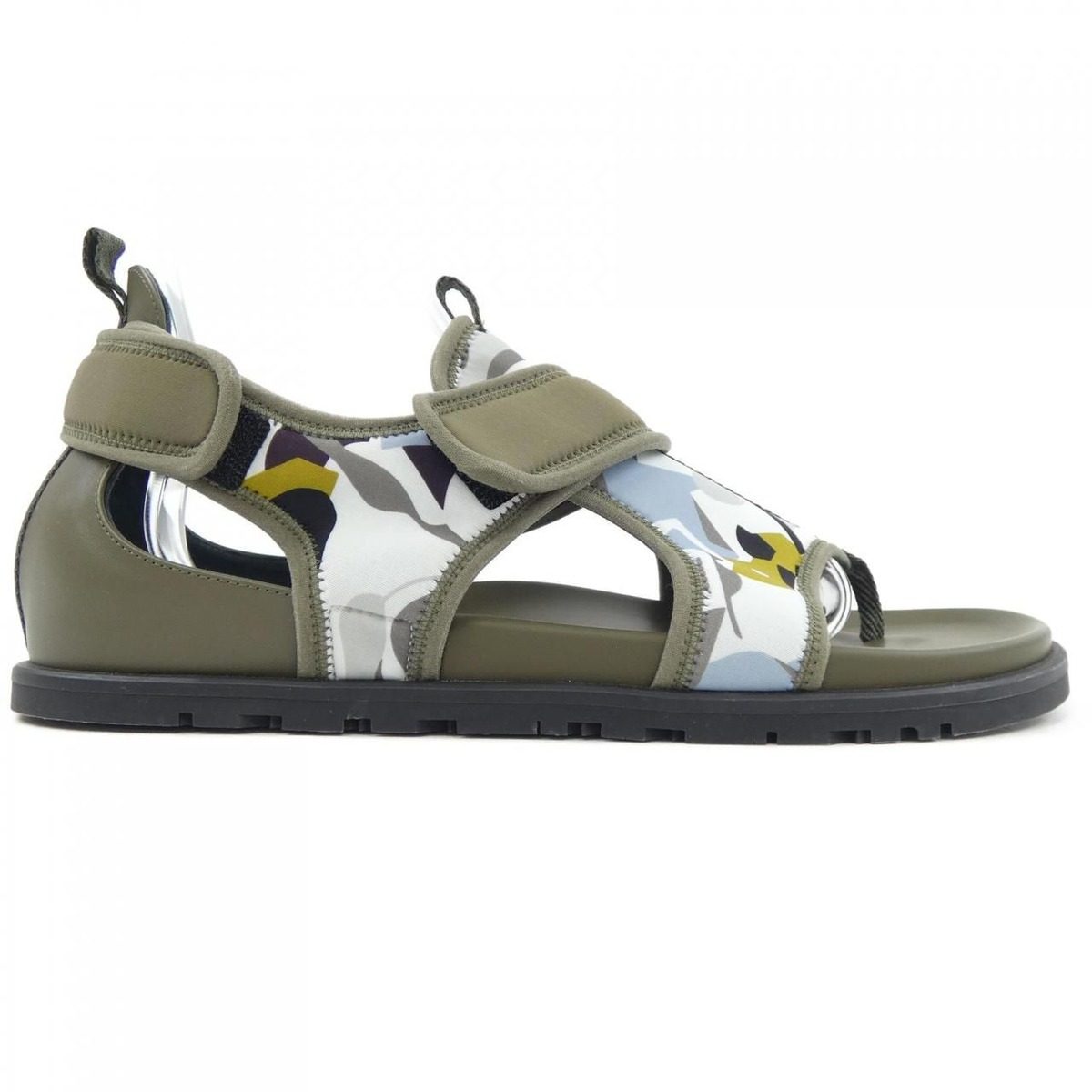 Hermes Sandals Khaki