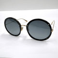 Dior Hypnotic 1 Sunglasses Champagne Gold Flame Black Cles Lens