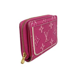 Louis Vuitton Wallet Monogram Portefeuille Lou Fuchsia — view 2