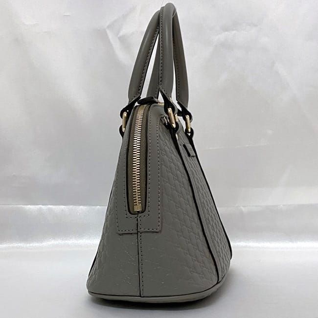 Gucci 2 way Bag Grey Micro Stripe — view 4