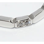 Chanel Pt950 Diamond 2 P Premiere Promes Wedding Ring Width 25 mm — view 5