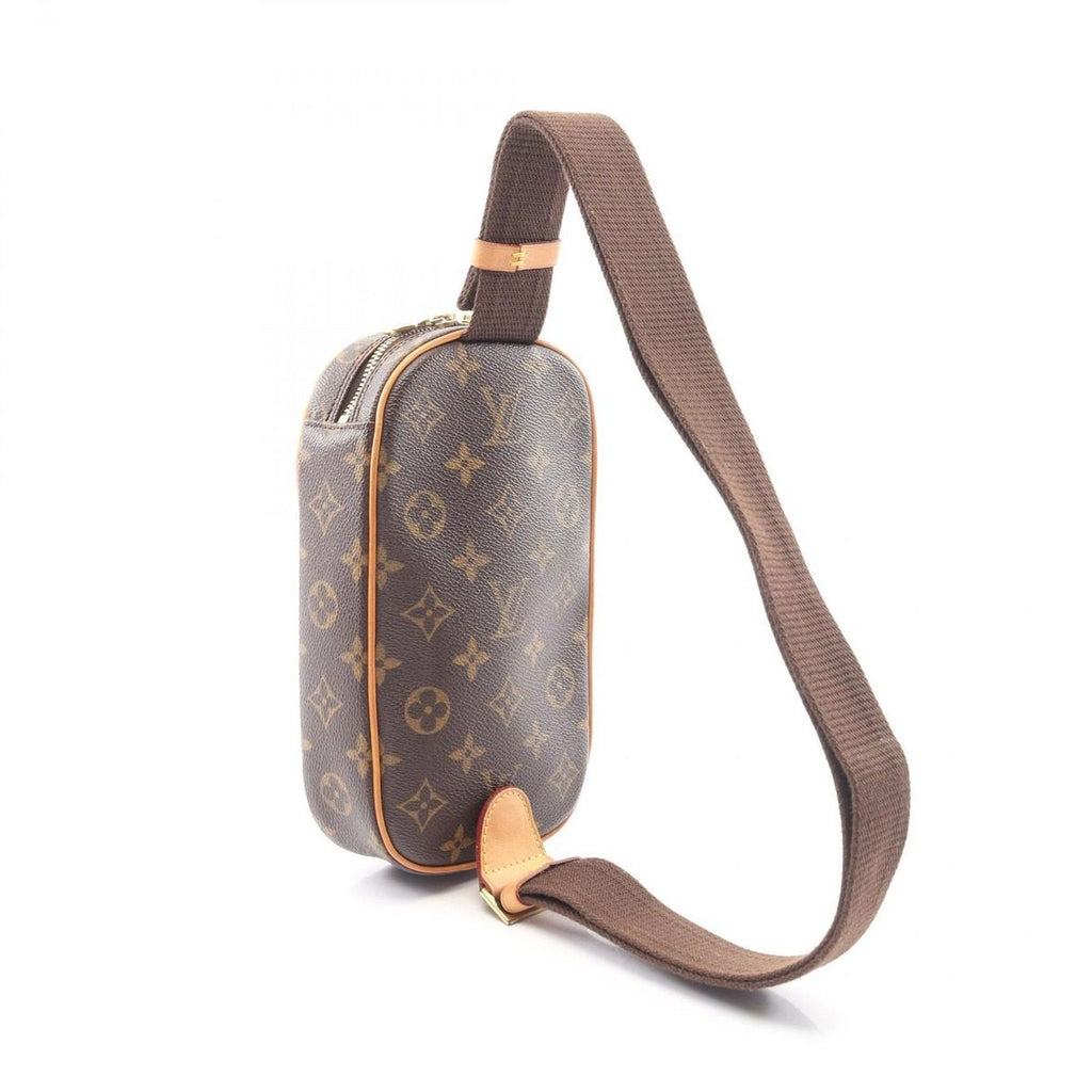 Louis Vuitton Waist Bag Pochette Gange Canvas Leather — view 2