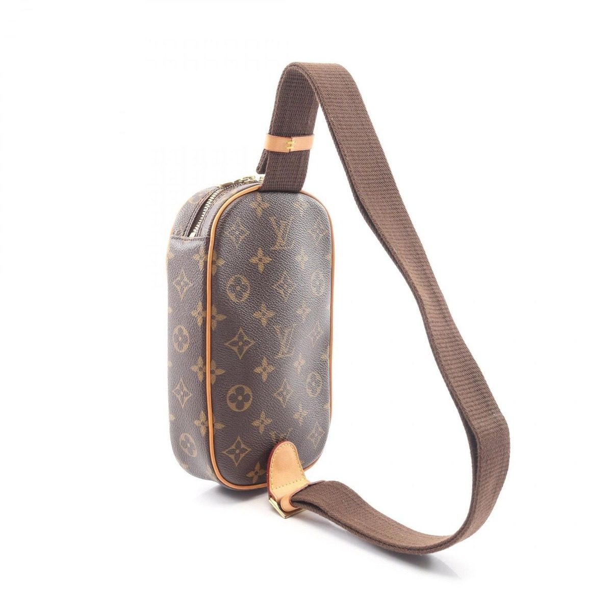 Louis Vuitton Waist Bag Pochette Gange Canvas Leather — view 2