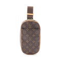 Louis Vuitton Waist Bag Pochette Gange Canvas Leather